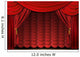 Old Fashioned Theater Stage Wall Decal