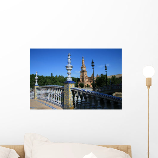 Plaza Espana Seville Wall Decal