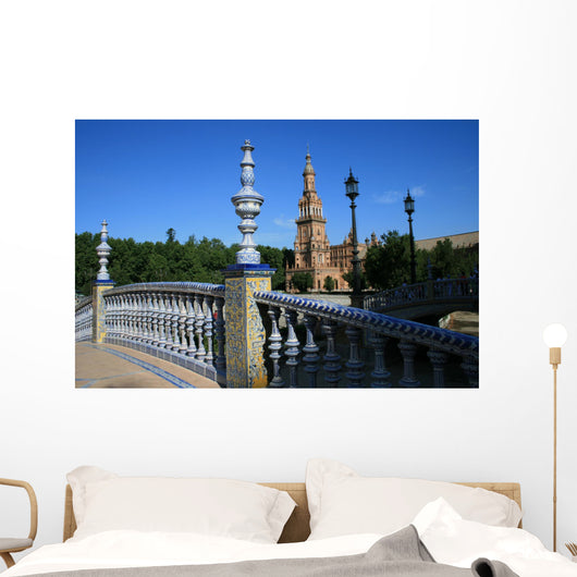 Plaza Espana Seville Wall Decal