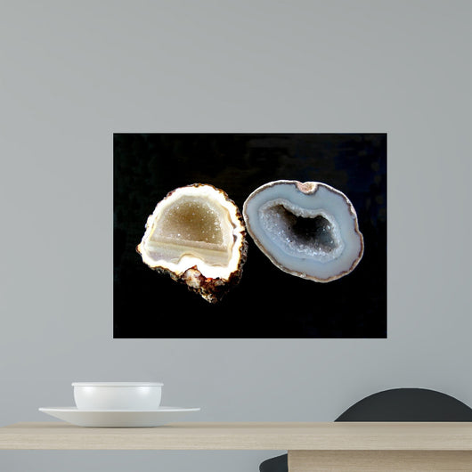 Geodes Black Wall Decal