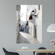 Ibiza Downtown White Houses Wall Decal