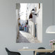 Ibiza Downtown White Houses Wall Decal