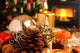 Christmas Plate Front Fireplace Wall Decal