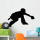 Baseball Catcher Awaiting Delivery Wall Decal