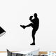 Baseball Pitcher Ready to Wall Decal