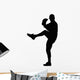 Baseball Pitcher Ready to Wall Decal
