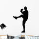 Baseball Pitcher Ready to Wall Decal