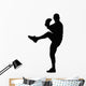 Baseball Pitcher Ready to Wall Decal