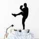 Baseball Pitcher Ready to Wall Decal