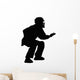 Baseball Umpire Wall Decal