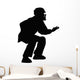 Baseball Umpire Wall Decal