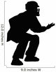 Baseball Umpire Wall Decal