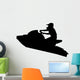 Jet-ski Racer Jumping Wall Decal