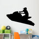 Jet-ski Racer Jumping Wall Decal