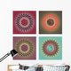 Om Mandala Wall Stickers Wall Decal