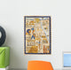 Antique Egypt Map Drawn Wall Decal