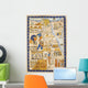 Antique Egypt Map Drawn Wall Decal