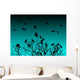 Tree Crows Twilight Wall Decal