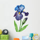 Flowers Irises Wall Decal