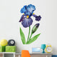 Flowers Irises Wall Decal