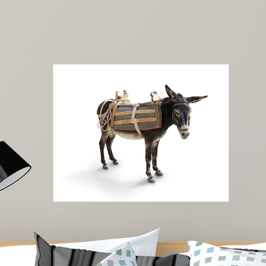 Greek Mule Donkey Wall Decal