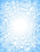 Bubbles Perspective with Center Wall Decal