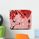 Japanese Sunset Cherry Tree Wall Decal