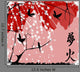 Japanese Sunset Cherry Tree Wall Decal