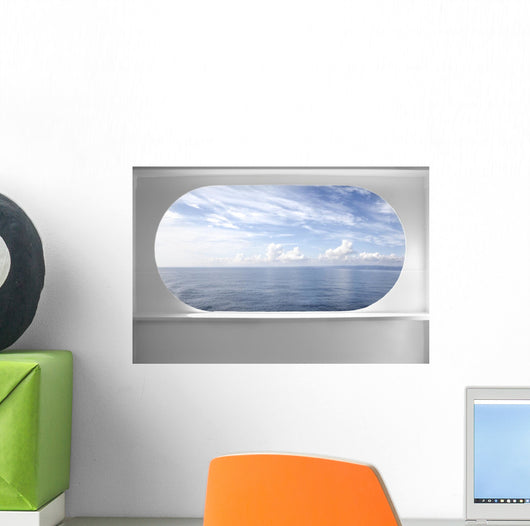 Deck Ship Window Wall Decal