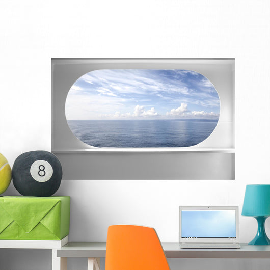 Deck Ship Window Wall Decal