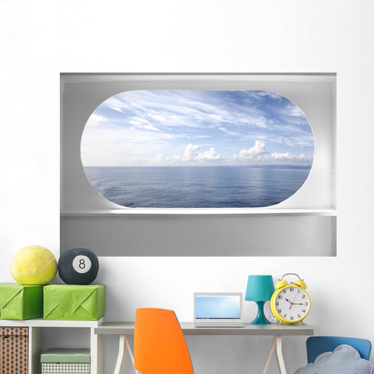 Deck Ship Window Wall Decal