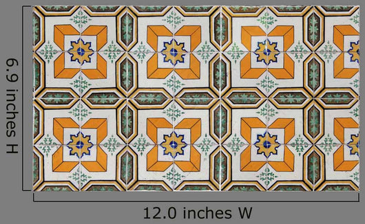 Lisbon Tiles Wall Decal