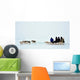 Dog Sledging Trip Cold Wall Decal