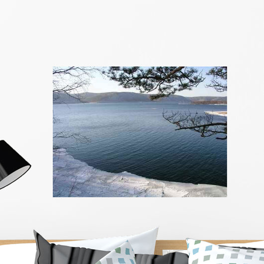 Winter Lake Wall Decal