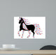 Floral Horse Wall Decal