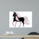 Floral Horse Wall Decal