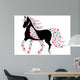 Floral Horse Wall Decal
