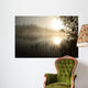 Morning's Fog over Lake Wall Decal