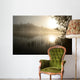 Morning's Fog over Lake Wall Decal