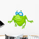Cartoon Character Frog Wall Decal