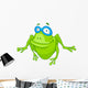 Cartoon Character Frog Wall Decal