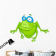 Cartoon Character Frog Wall Decal