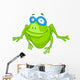 Cartoon Character Frog Wall Decal