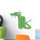 Cartoon Character Snake Wall Decal