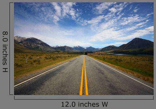 Open Highway Wall Decal