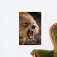 Snarling Wolf Wall Decal