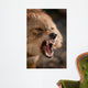 Snarling Wolf Wall Decal