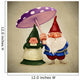 Spouses Gnomes Wall Decal