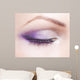 Closed Eye Woman Wall Decal
