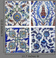 Turkish Wall Tiles Collage Wall Decal